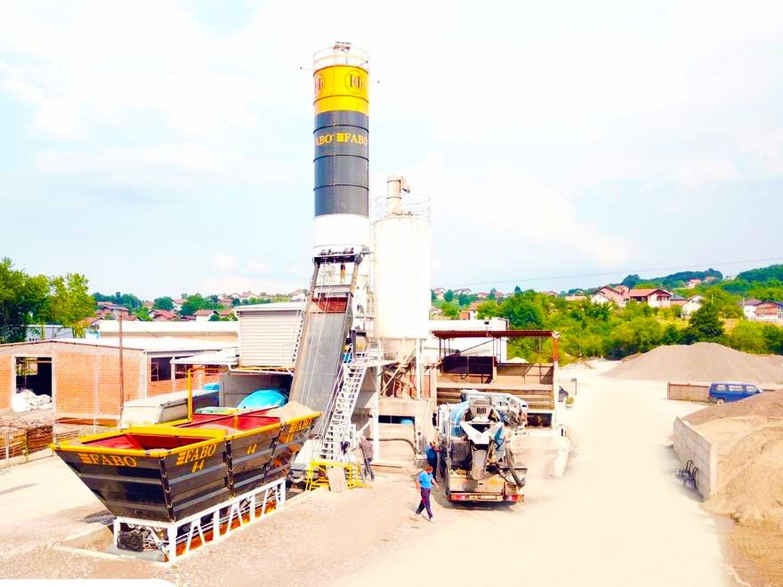 FABO compact concrete plant - آلة الخرسانة: صورة 5 FABO compact concrete plant - آلة الخرسانة: صورة 5