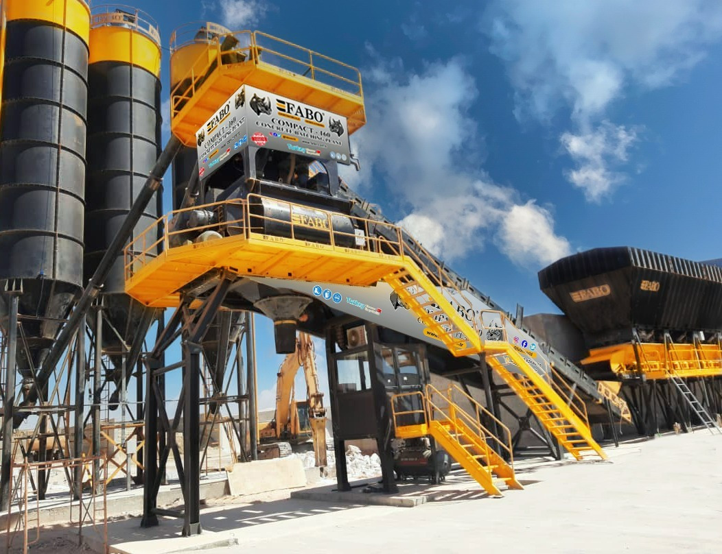 FABO compact concrete plant - آلة الخرسانة: صورة 2 FABO compact concrete plant - آلة الخرسانة: صورة 2