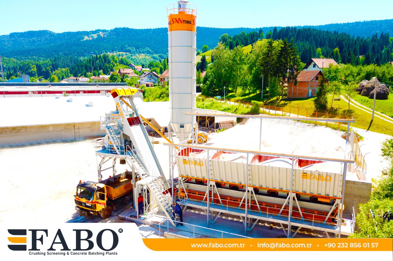 FABO compact concrete plant - آلة الخرسانة: صورة 3 FABO compact concrete plant - آلة الخرسانة: صورة 3