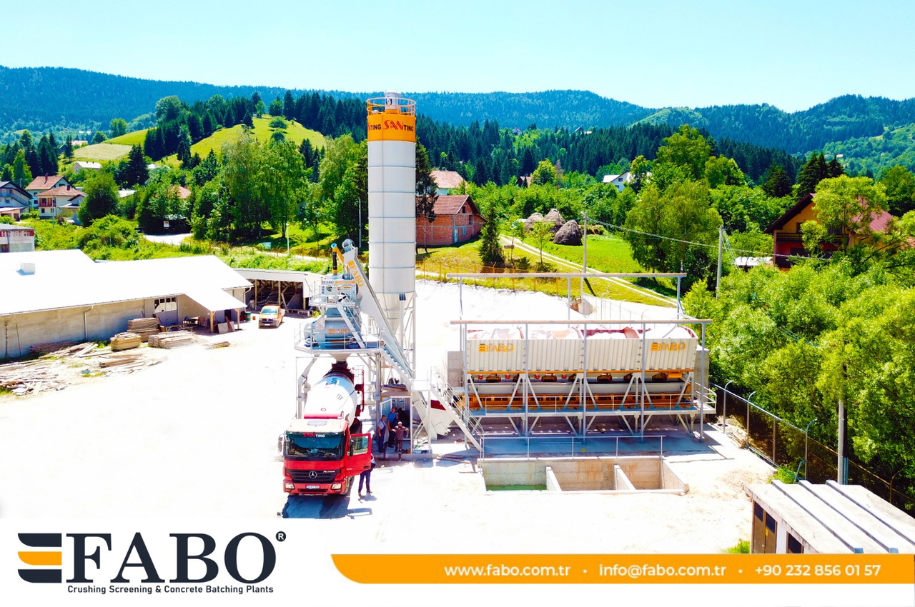 FABO compact concrete plant - آلة الخرسانة: صورة 2 FABO compact concrete plant - آلة الخرسانة: صورة 2