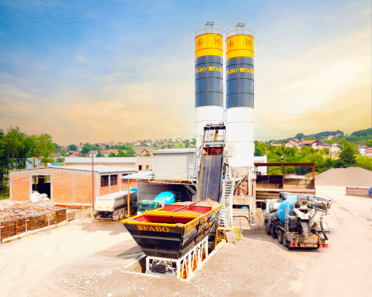 FABO compact concrete plant - آلة الخرسانة: صورة 2 FABO compact concrete plant - آلة الخرسانة: صورة 2