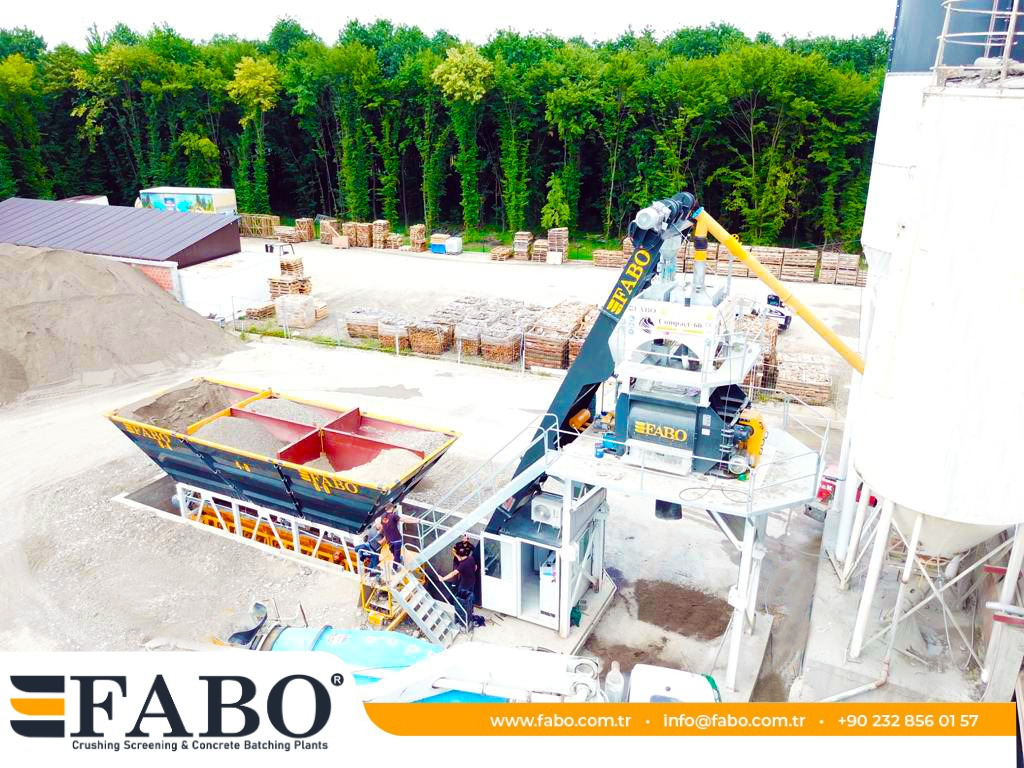 FABO compact concrete plant - آلة الخرسانة: صورة 4 FABO compact concrete plant - آلة الخرسانة: صورة 4