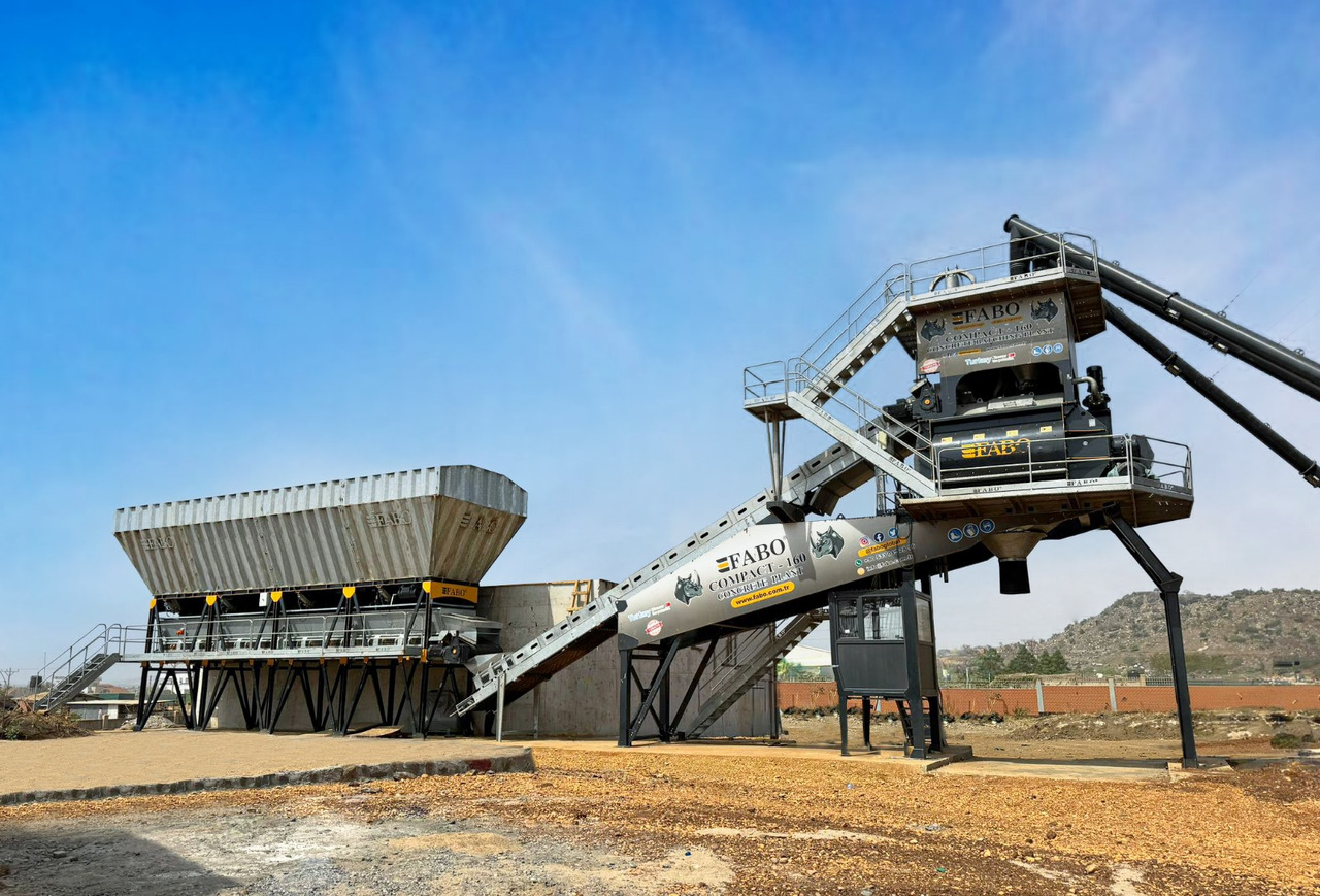 FABO compact concrete plant - آلة الخرسانة: صورة 5 FABO compact concrete plant - آلة الخرسانة: صورة 5