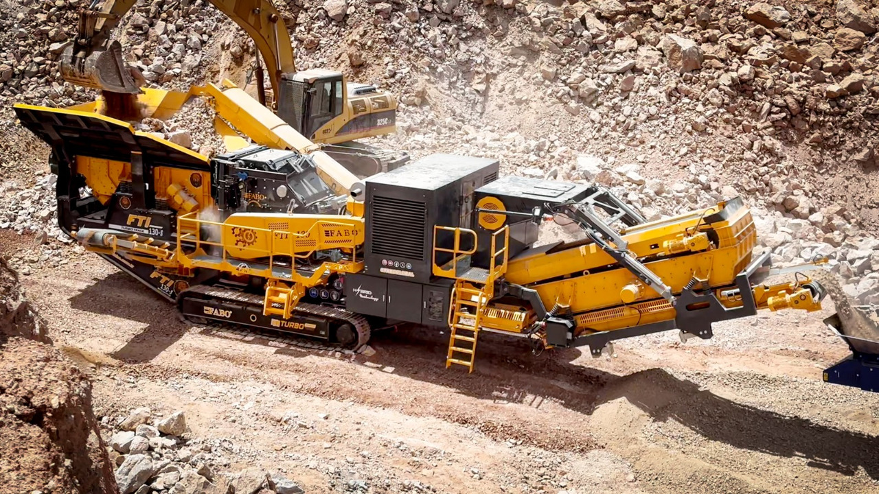 FABO mining machinery - crushing plant - آلات التعدين: صورة 1 FABO mining machinery - crushing plant - آلات التعدين: صورة 1