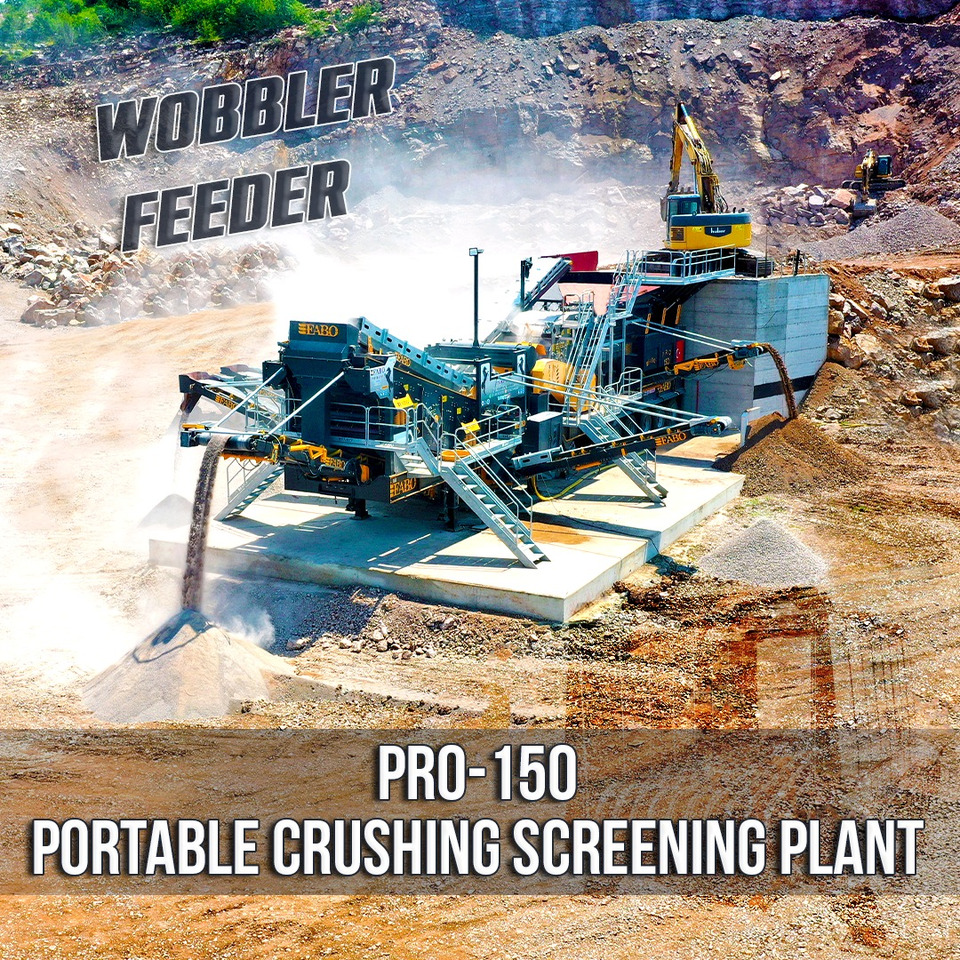 FABO mining machinery - crushing plant - آلات التعدين: صورة 1 FABO mining machinery - crushing plant - آلات التعدين: صورة 1
