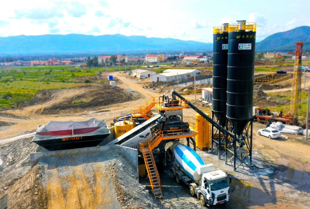 FABO mobile concrete batching plant - آلة الخرسانة: صورة 3 FABO mobile concrete batching plant - آلة الخرسانة: صورة 3