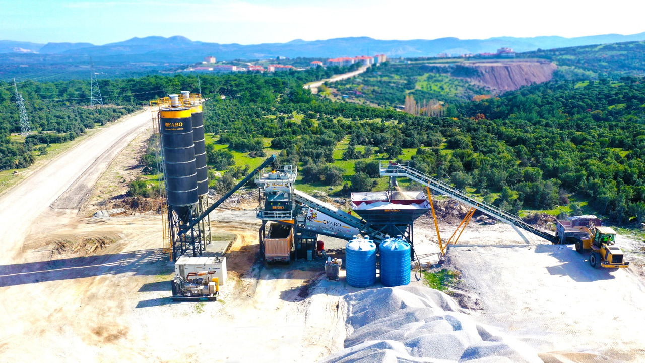 FABO mobile concrete batching plant - آلة الخرسانة: صورة 3 FABO mobile concrete batching plant - آلة الخرسانة: صورة 3