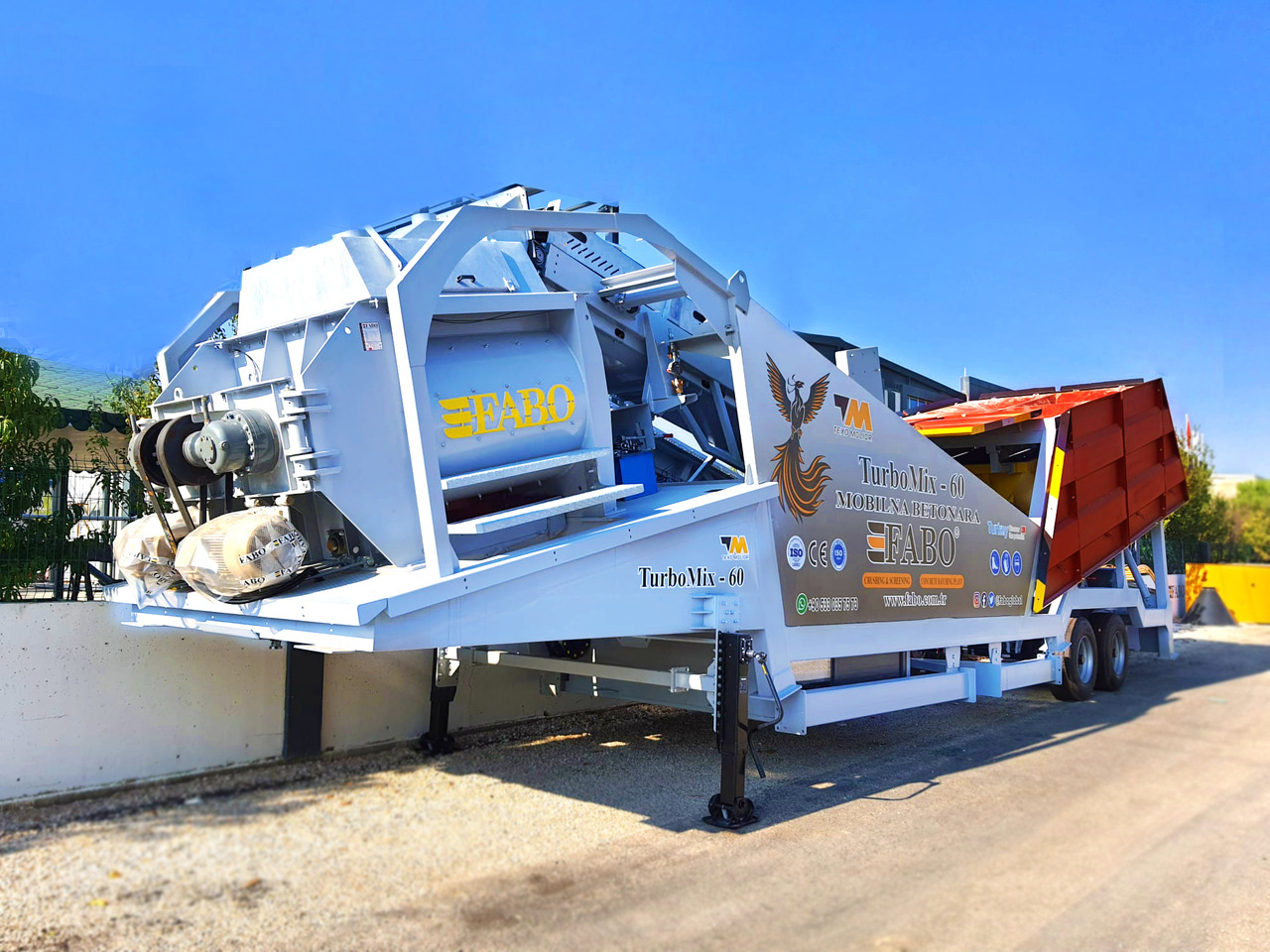 FABO mobile concrete batching plant - آلة الخرسانة: صورة 5 FABO mobile concrete batching plant - آلة الخرسانة: صورة 5