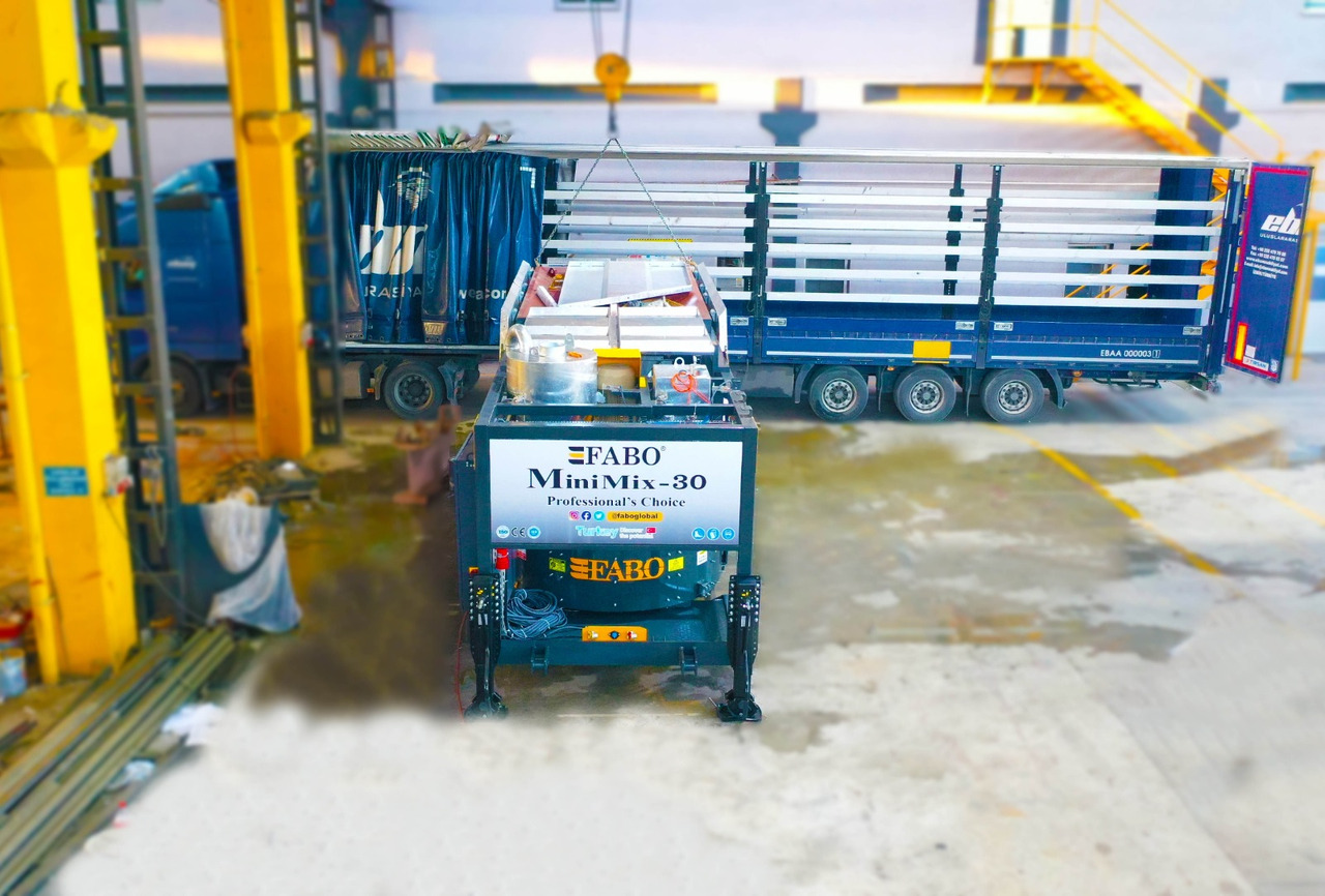 FABO mobile concrete batching plant - آلة الخرسانة: صورة 5 FABO mobile concrete batching plant - آلة الخرسانة: صورة 5