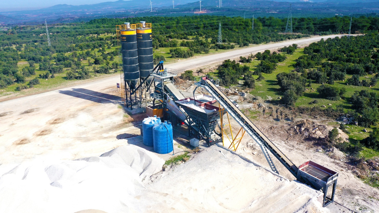 FABO mobile concrete batching plant - آلة الخرسانة: صورة 2 FABO mobile concrete batching plant - آلة الخرسانة: صورة 2
