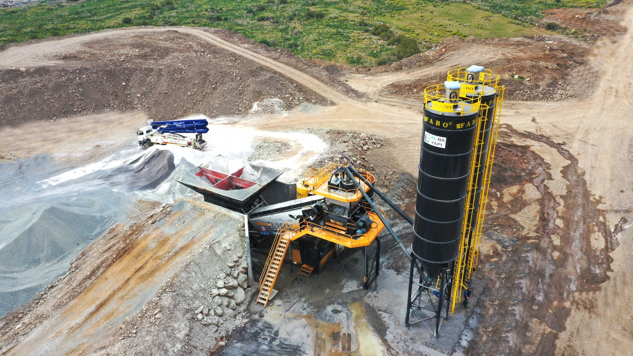 FABO mobile concrete batching plant - آلة الخرسانة: صورة 5 FABO mobile concrete batching plant - آلة الخرسانة: صورة 5