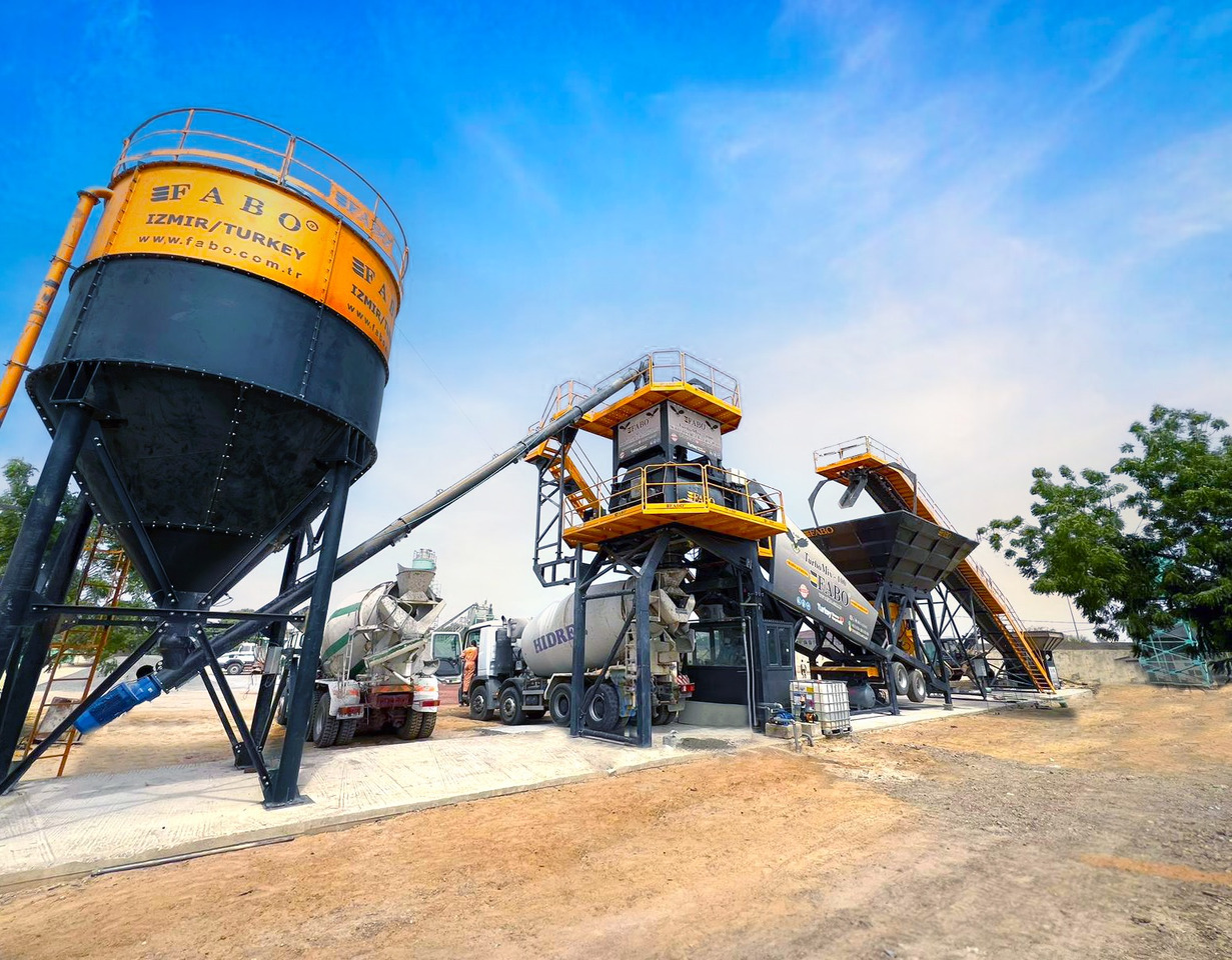 FABO mobile concrete batching plant - آلة الخرسانة: صورة 3 FABO mobile concrete batching plant - آلة الخرسانة: صورة 3