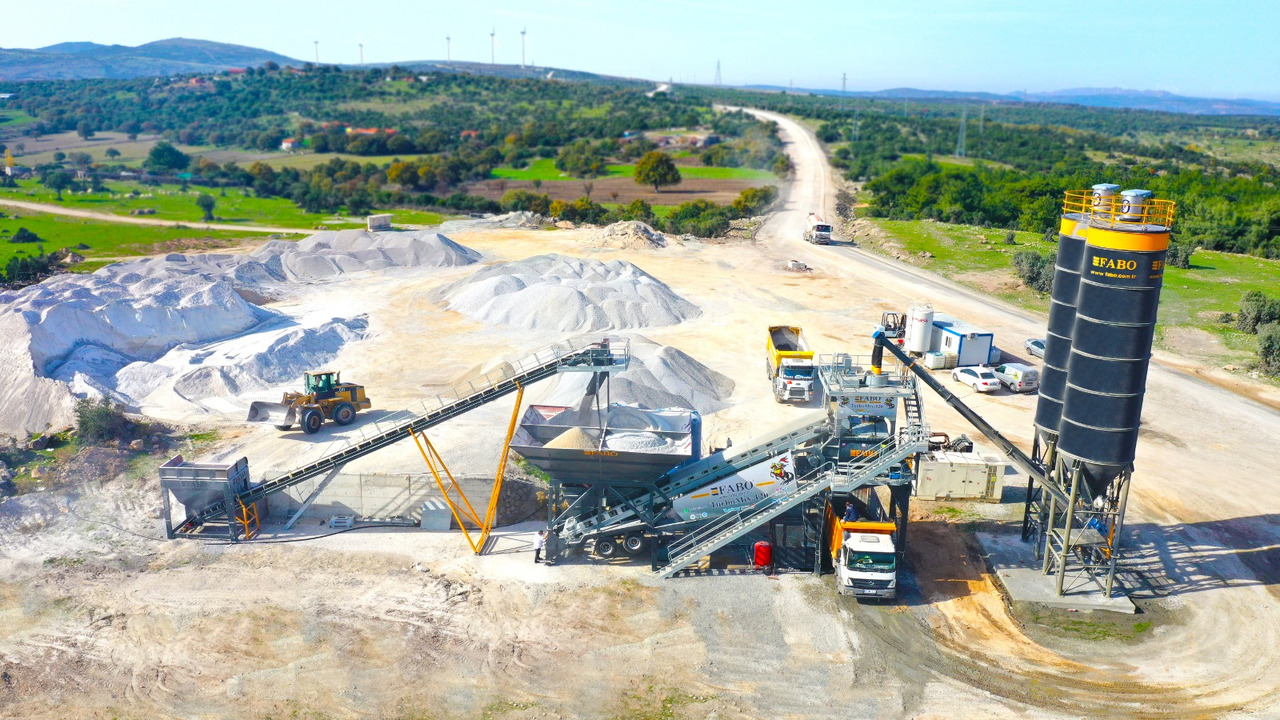 FABO mobile concrete batching plant - آلة الخرسانة: صورة 4 FABO mobile concrete batching plant - آلة الخرسانة: صورة 4