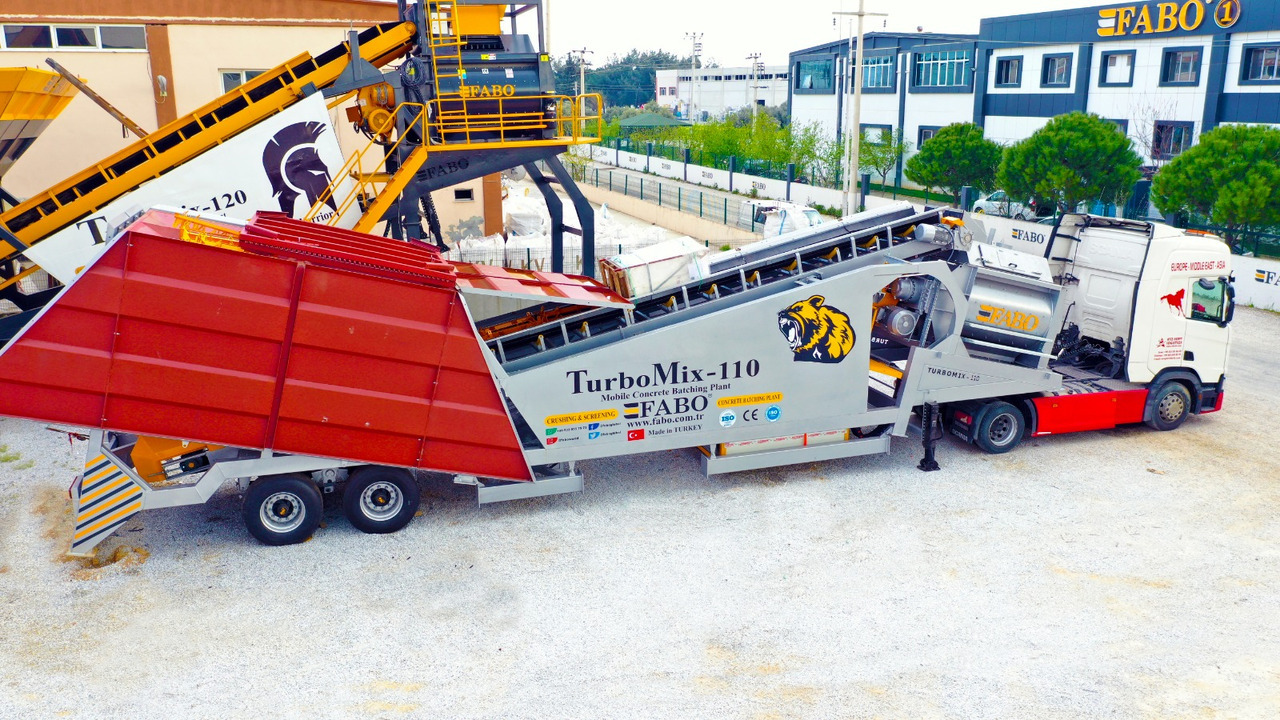 FABO mobile concrete batching plant - آلة الخرسانة: صورة 3 FABO mobile concrete batching plant - آلة الخرسانة: صورة 3