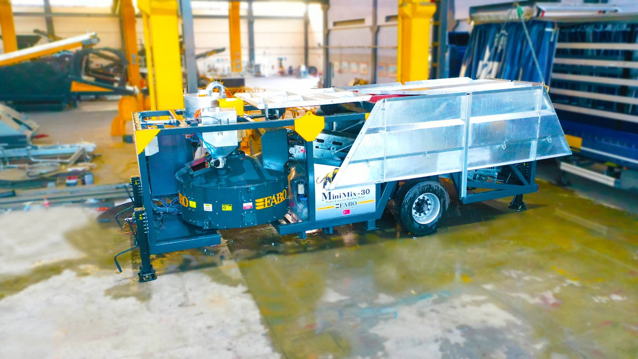 FABO mobile concrete batching plant - آلة الخرسانة: صورة 4 FABO mobile concrete batching plant - آلة الخرسانة: صورة 4
