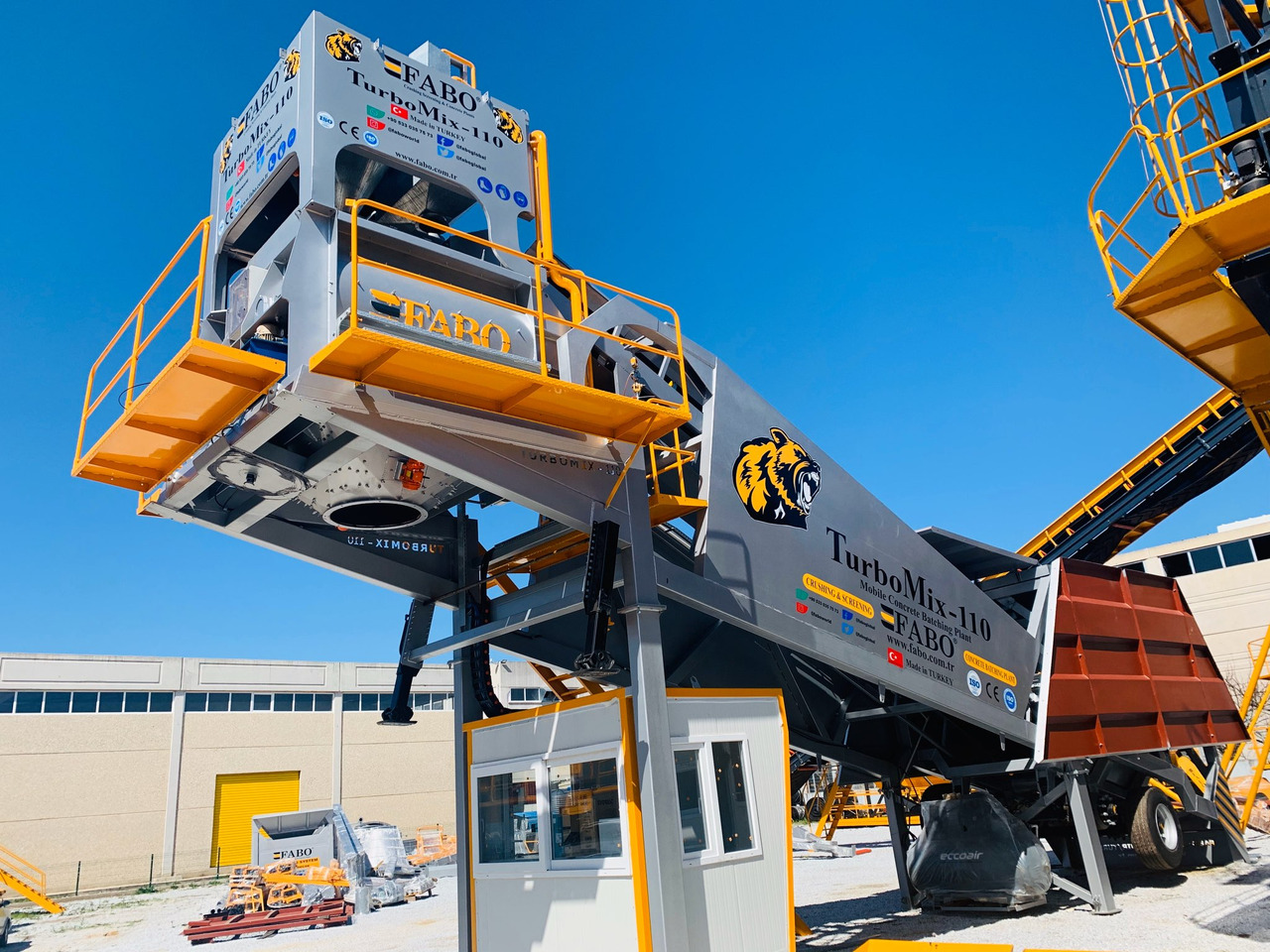 FABO mobile concrete batching plant - آلة الخرسانة: صورة 5 FABO mobile concrete batching plant - آلة الخرسانة: صورة 5