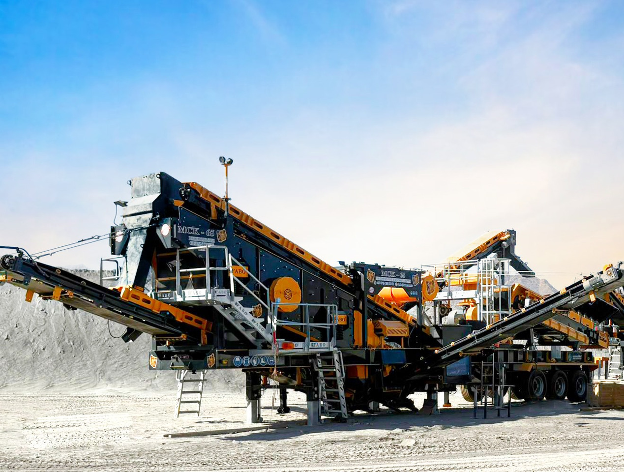 FABO mobile jaw crusher - كسارة فكية: صورة 2 FABO mobile jaw crusher - كسارة فكية: صورة 2
