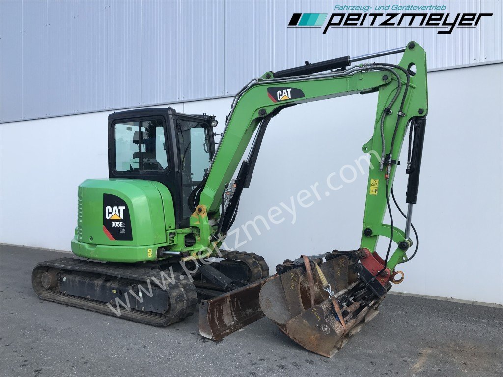 CAT Minibagger 305 E 2 HSW, 3 Löffel MS03 - حفار صغير: صورة 2 CAT Minibagger 305 E 2 HSW, 3 Löffel MS03 - حفار صغير: صورة 2