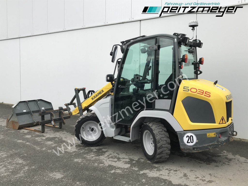 KRAMER RADLADER 5035 / 358 Schaufel+Palettengabel - اللودر بعجل: صورة 3 KRAMER RADLADER 5035 / 358 Schaufel+Palettengabel - اللودر بعجل: صورة 3