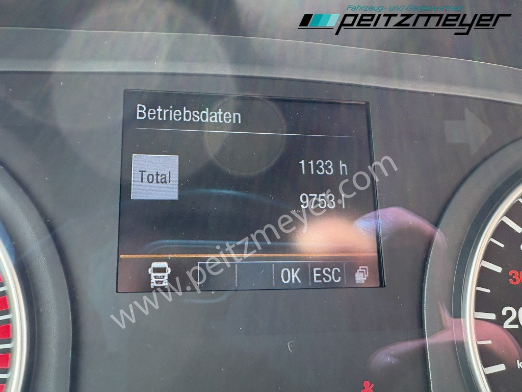 شاحنة قلاب MAN TGS 26.460 FL 6x2 Kipper+Kran+Funk Lenkachse, 2-Seitenkipper, Atlas 172.3: صورة 13