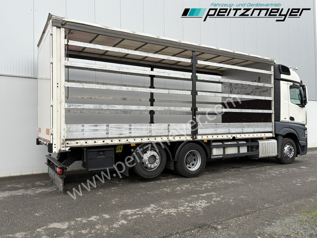 MERCEDES-BENZ Actros 2545 LL Pritsche, Klima, Standklima, PPC, EU 6 MP 4 - Edscha - شاحنة ذات ستائر جانبية: صورة 4 MERCEDES-BENZ Actros 2545 LL Pritsche, Klima, Standklima, PPC, EU 6 MP 4 - Edscha - شاحنة ذات ستائر جانبية: صورة 4