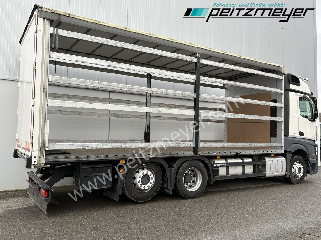 MERCEDES-BENZ Actros 2545 LL Pritsche, Klima, Standklima, PPC, EU 6 MP 4 - Edscha - شاحنة ذات ستائر جانبية: صورة 3 MERCEDES-BENZ Actros 2545 LL Pritsche, Klima, Standklima, PPC, EU 6 MP 4 - Edscha - شاحنة ذات ستائر جانبية: صورة 3
