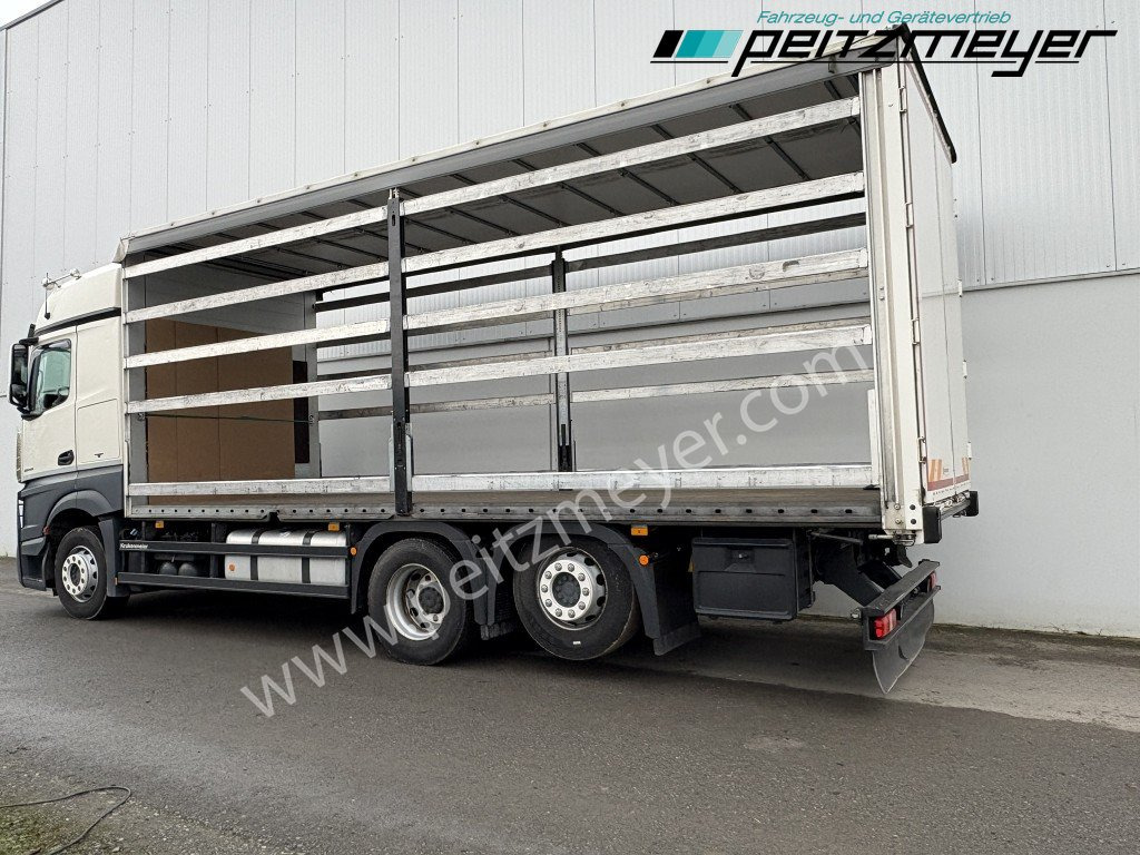 MERCEDES-BENZ Actros 2545 LL Pritsche, Klima, Standklima, PPC, EU 6 MP 4 - Edscha - شاحنة ذات ستائر جانبية: صورة 4 MERCEDES-BENZ Actros 2545 LL Pritsche, Klima, Standklima, PPC, EU 6 MP 4 - Edscha - شاحنة ذات ستائر جانبية: صورة 4