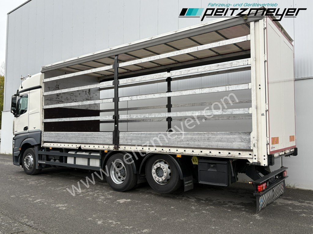 MERCEDES-BENZ Actros 2545 LL Pritsche, Klima, Standklima, PPC, EU 6 MP 4 - Edscha - شاحنة ذات ستائر جانبية: صورة 3 MERCEDES-BENZ Actros 2545 LL Pritsche, Klima, Standklima, PPC, EU 6 MP 4 - Edscha - شاحنة ذات ستائر جانبية: صورة 3