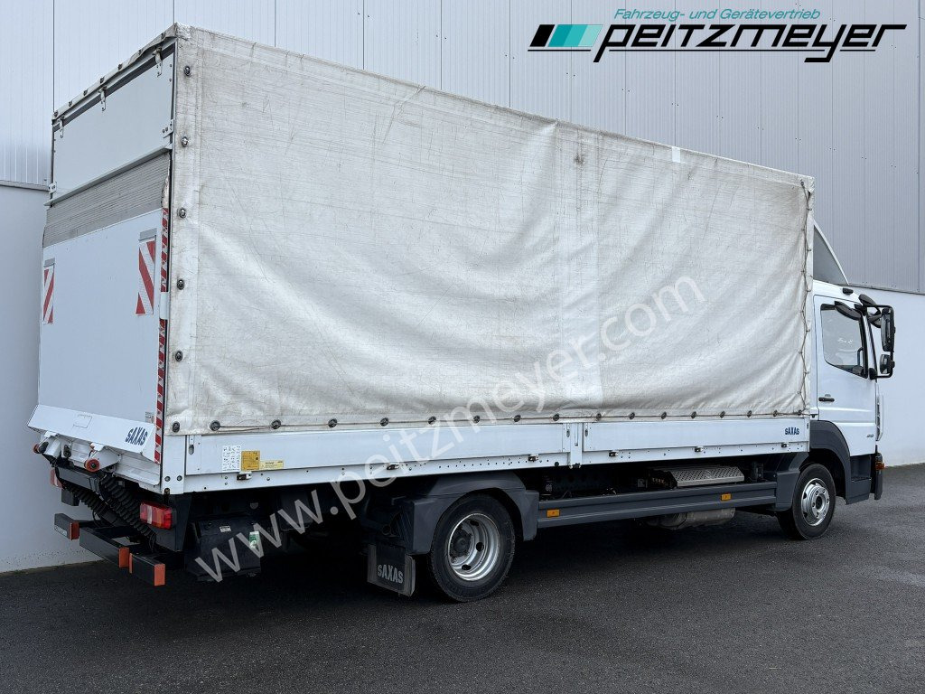 MERCEDES-BENZ Atego 818 L Pritsche + LBW, Klima, 3 Sitzer, 94 tkm - شاحنة ذات ستائر جانبية: صورة 3 MERCEDES-BENZ Atego 818 L Pritsche + LBW, Klima, 3 Sitzer, 94 tkm - شاحنة ذات ستائر جانبية: صورة 3
