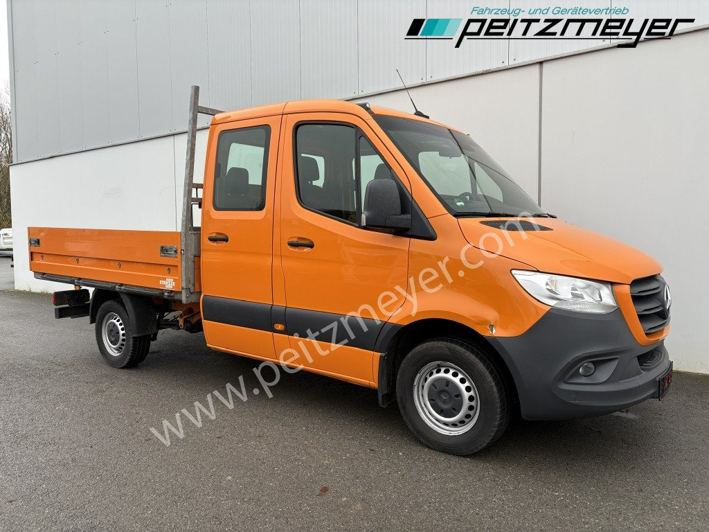 MERCEDES-BENZ Sprinter 314 CDI Doka Pritsche, Klima, Standh., AHK 2,8 t. - شاحنة توصيل مفتوحة, الشاحنات الصغيرة كابينة مزدوجة: صورة 2 MERCEDES-BENZ Sprinter 314 CDI Doka Pritsche, Klima, Standh., AHK 2,8 t. - شاحنة توصيل مفتوحة, الشاحنات الصغيرة كابينة مزدوجة: صورة 2