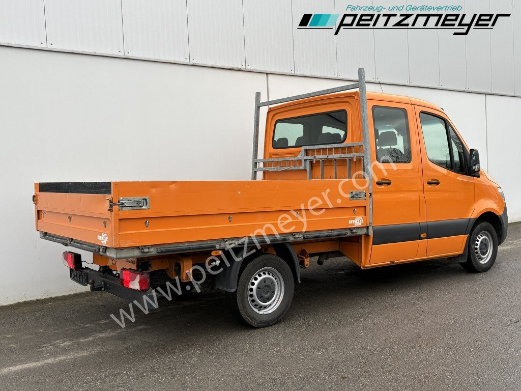 MERCEDES-BENZ Sprinter 314 CDI Doka Pritsche, Klima, Standh., AHK 2,8 t. - شاحنة توصيل مفتوحة, الشاحنات الصغيرة كابينة مزدوجة: صورة 3 MERCEDES-BENZ Sprinter 314 CDI Doka Pritsche, Klima, Standh., AHK 2,8 t. - شاحنة توصيل مفتوحة, الشاحنات الصغيرة كابينة مزدوجة: صورة 3