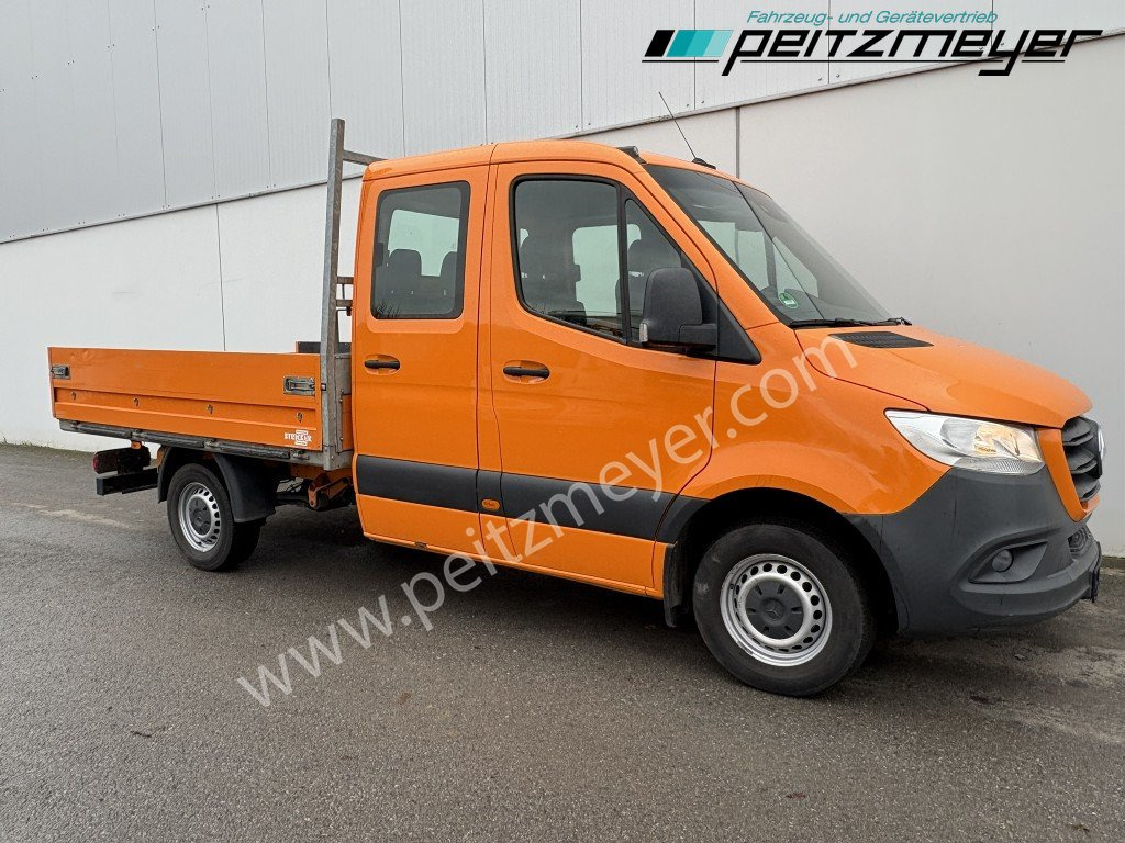 MERCEDES-BENZ Sprinter 314 CDI Doka Pritsche, Klima, Standh., AHK 2,8 t. - شاحنة توصيل مفتوحة, الشاحنات الصغيرة كابينة مزدوجة: صورة 2 MERCEDES-BENZ Sprinter 314 CDI Doka Pritsche, Klima, Standh., AHK 2,8 t. - شاحنة توصيل مفتوحة, الشاحنات الصغيرة كابينة مزدوجة: صورة 2