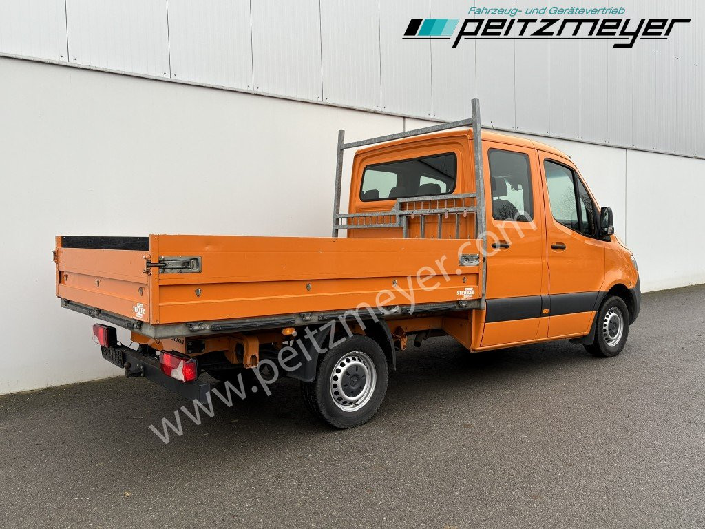 MERCEDES-BENZ Sprinter 314 CDI Doka Pritsche, Klima, Standh., AHK 2,8 t. - شاحنة توصيل مفتوحة, الشاحنات الصغيرة كابينة مزدوجة: صورة 3 MERCEDES-BENZ Sprinter 314 CDI Doka Pritsche, Klima, Standh., AHK 2,8 t. - شاحنة توصيل مفتوحة, الشاحنات الصغيرة كابينة مزدوجة: صورة 3