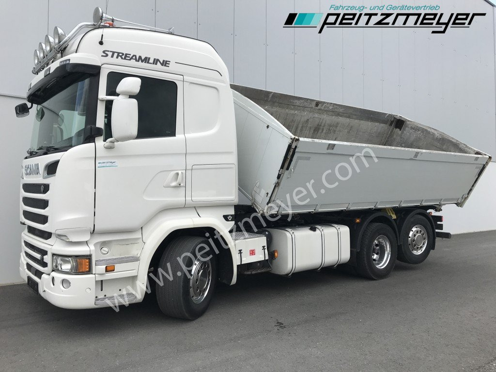 Scania R 520 V8-Motor, Retarder - شاحنة قلاب: صورة 1 Scania R 520 V8-Motor, Retarder - شاحنة قلاب: صورة 1