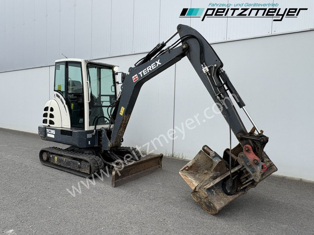 TEREX MINIBAGGER TC 35 mit hydr. Schwenklöffel 1.300 mm - حفار صغير: صورة 2 TEREX MINIBAGGER TC 35 mit hydr. Schwenklöffel 1.300 mm - حفار صغير: صورة 2