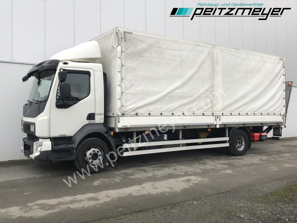 VOLVO FL 16.280 FL Pritsche + LBW Bremse VA + HA neu - شاحنة ذات ستائر جانبية: صورة 1 VOLVO FL 16.280 FL Pritsche + LBW Bremse VA + HA neu - شاحنة ذات ستائر جانبية: صورة 1
