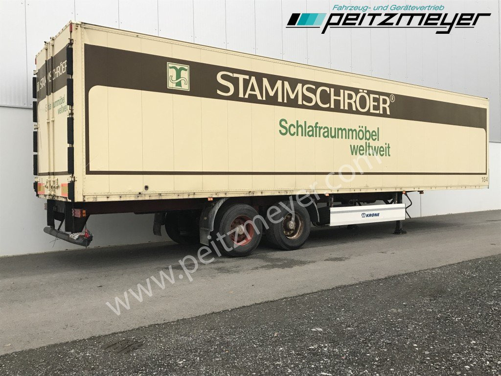 WEFA Kofferauflieger 2 Achs Koffer - نصف مقطورة بصندوق مغلق: صورة 1 WEFA Kofferauflieger 2 Achs Koffer - نصف مقطورة بصندوق مغلق: صورة 1