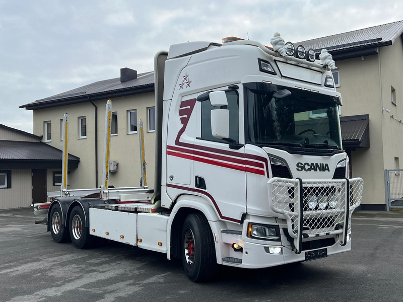 Scania R730 B6X4NB - شاحنة قطع الأشجار, شاحنة كرين: صورة 2 Scania R730 B6X4NB - شاحنة قطع الأشجار, شاحنة كرين: صورة 2