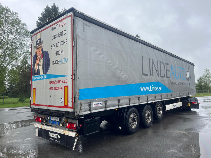 Schmitz Cargobull SCS 24/L-13.62 EB - نصف مقطورة بستائر جانبية: صورة 1 Schmitz Cargobull SCS 24/L-13.62 EB - نصف مقطورة بستائر جانبية: صورة 1