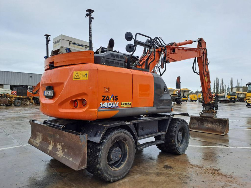 Hitachi ZX140WTB-6 (Topcon GPS + Engcon) - حفار ذو عجلات: صورة 4 Hitachi ZX140WTB-6 (Topcon GPS + Engcon) - حفار ذو عجلات: صورة 4