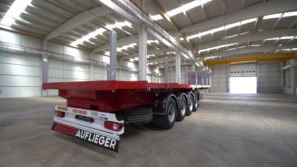 نصف مقطورة مسطحة لنقل الأخشاب للبيع  SINAN TANKER-TREYLER FlatBed - Special Platform: صورة 9