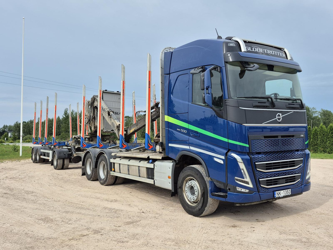 VOLVO FH500 JYKI V31 Kesla - شاحنة قطع الأشجار: صورة 1 VOLVO FH500 JYKI V31 Kesla - شاحنة قطع الأشجار: صورة 1