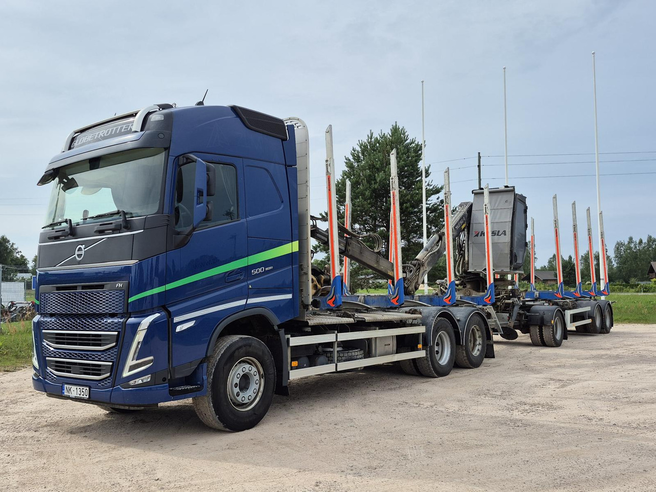 VOLVO FH500 JYKI V31 Kesla - شاحنة قطع الأشجار: صورة 2 VOLVO FH500 JYKI V31 Kesla - شاحنة قطع الأشجار: صورة 2