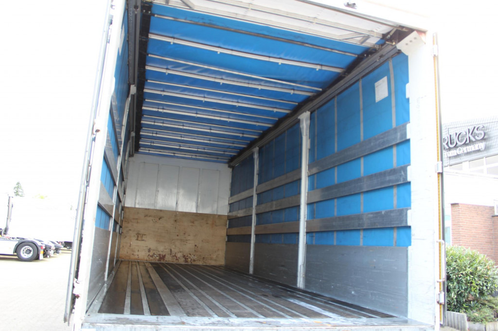 مقطورة ستارة Fruehauf Fruehauf 2-Achser SAF Edscha Alu Bordwände: صورة 12