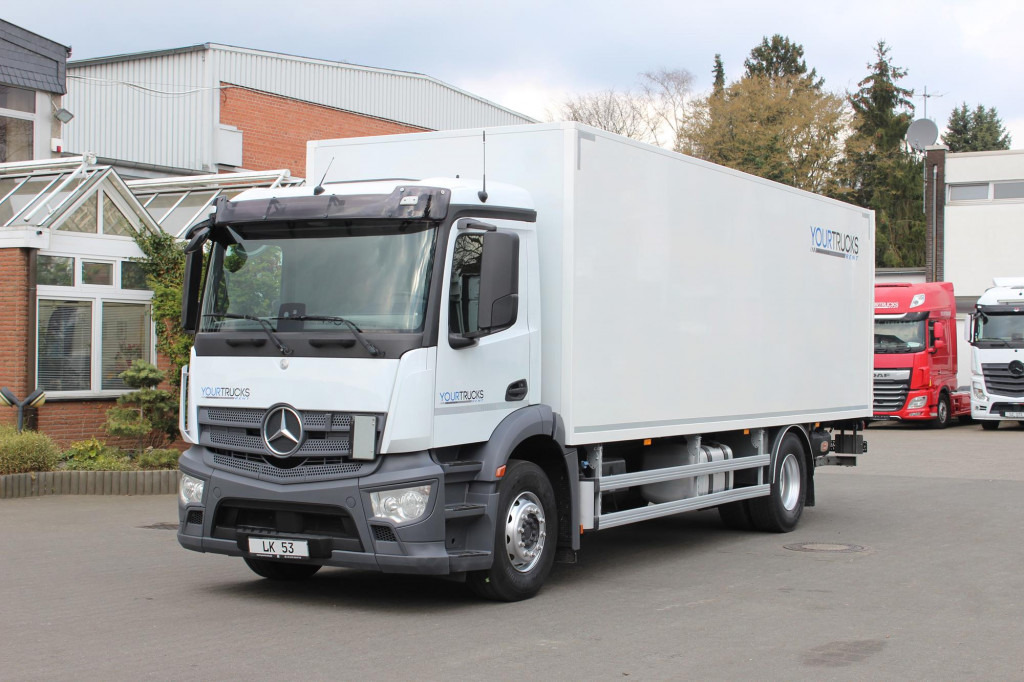 Mercedes-Benz Antos 1830 E6 Koffer 7,7m LBW S.Tür ACC LDW - شاحنة صندوقية: صورة 1 Mercedes-Benz Antos 1830 E6 Koffer 7,7m LBW S.Tür ACC LDW - شاحنة صندوقية: صورة 1