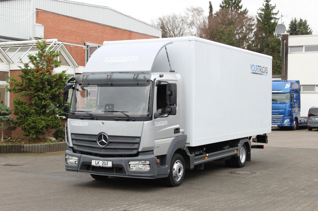 Mercedes-Benz Atego 818 Koffer Klima LDW Schalter LBW - شاحنة توصيل مغلقة: صورة 1 Mercedes-Benz Atego 818 Koffer Klima LDW Schalter LBW - شاحنة توصيل مغلقة: صورة 1