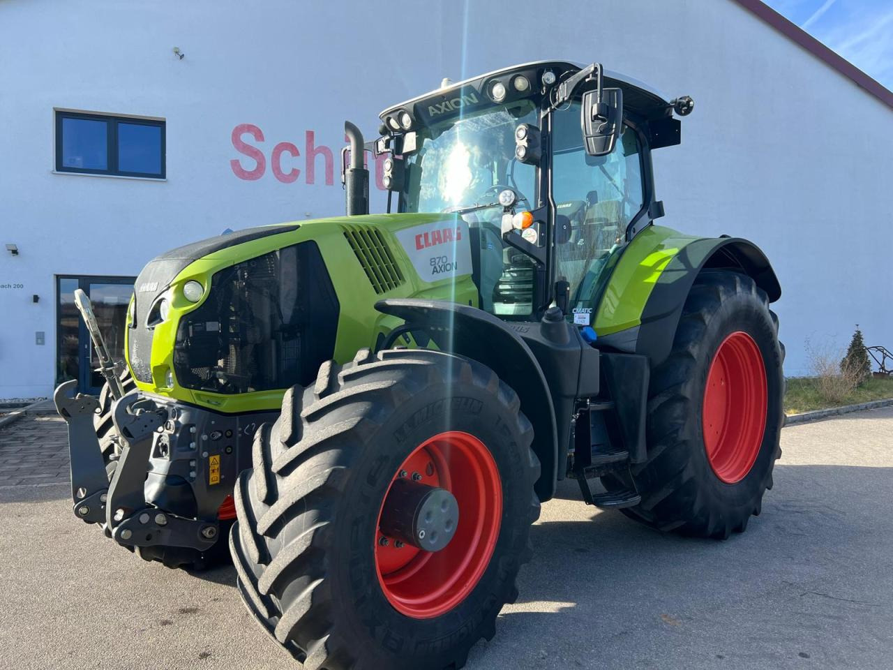 CLAAS Axion 870 CMATIC, Baujahr 2017, 4.923 Betriebsstunden - جرار: صورة 1 CLAAS Axion 870 CMATIC, Baujahr 2017, 4.923 Betriebsstunden - جرار: صورة 1