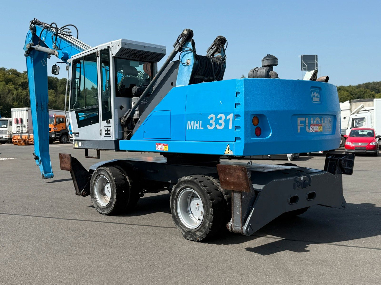 Fuchs MHL 331 - حفار ذو عجلات: صورة 1 Fuchs MHL 331 - حفار ذو عجلات: صورة 1