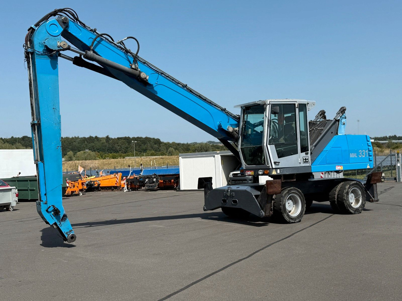 Fuchs MHL 331 - حفار ذو عجلات: صورة 3 Fuchs MHL 331 - حفار ذو عجلات: صورة 3