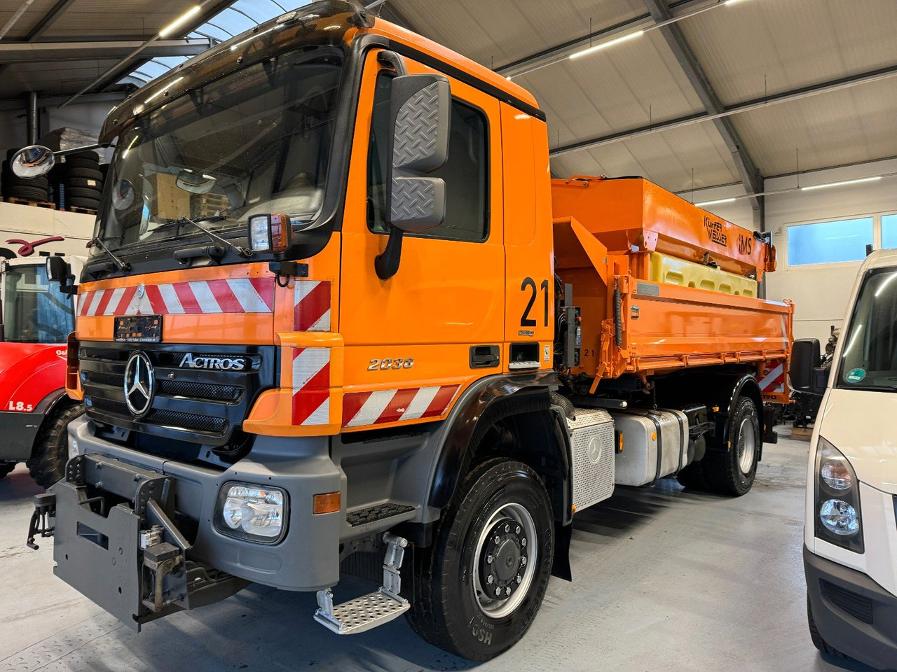 Mercedes-Benz Actros 2036 4x4 DautelWechselsystem Winterdienst Mercedes-Benz Actros 2036 4x4 DautelWechselsystem Winterdienst - شاحنة قلاب: صورة 1 Mercedes-Benz Actros 2036 4x4 DautelWechselsystem Winterdienst Mercedes-Benz Actros 2036 4x4 DautelWechselsystem Winterdienst - شاحنة قلاب: صورة 1